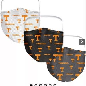 New Tennessee Volunteers Face Covering 3-Pack Fanatics Adult Official NCAA